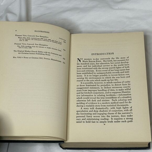 1908 The LIFE of MARY BAKER EDDY Hardcover Book by SIBYL WILBUR - Picture 10 of 11